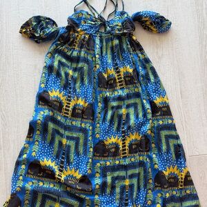 ANTHROPOLOGIE Joao Incerti Strappy Bandeau Dress